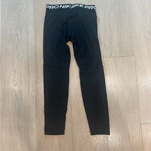 Nike Boys Dri-fit Basketball Athletic Leggings - SZ M